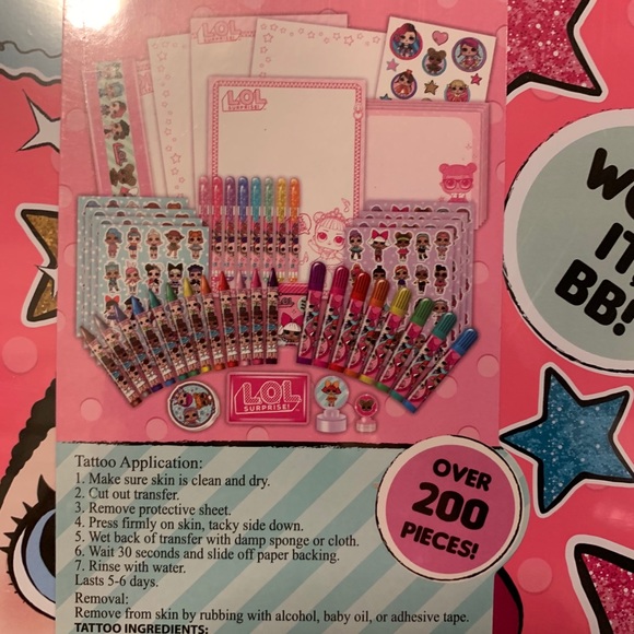 L.O.L SURPRISE! Deluxe Stationery Set 200+Pcs. NEW - Picture 3 of 9